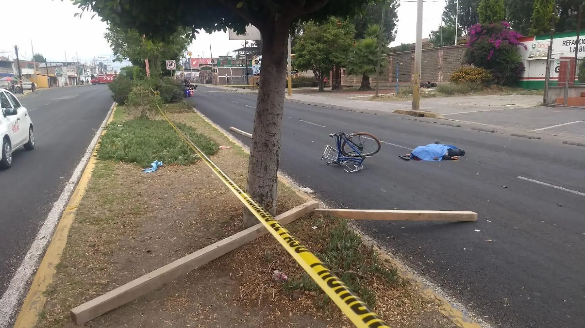 CICLISTA ATROPELLADO